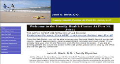 Desktop Screenshot of drjanisblack.com